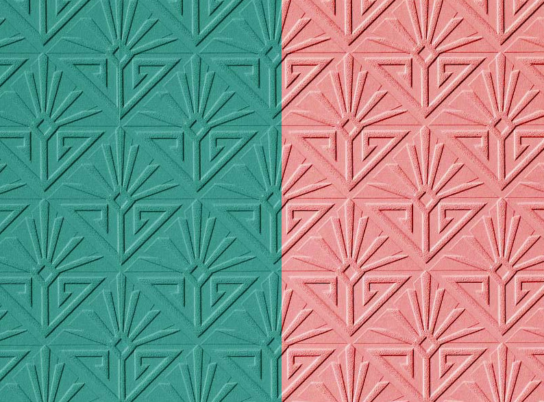 Обои под покраску Anaglypta Luxury Deco Paradiso RD576 фото в интерьере